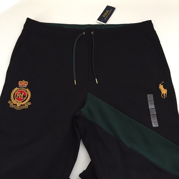 ralph lauren green joggers